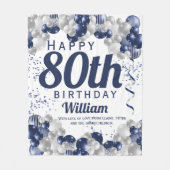 Couverture Polaire 80e anniversaire Ballons de la marine (Devant)