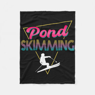 Couverture Polaire 80s Retro Pond Skimming Vêtement Ski Pond Skimmer
