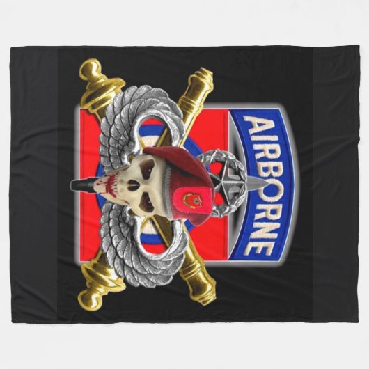 Couverture Polaire 82e AIRBORNE (Devant (Horizontal))