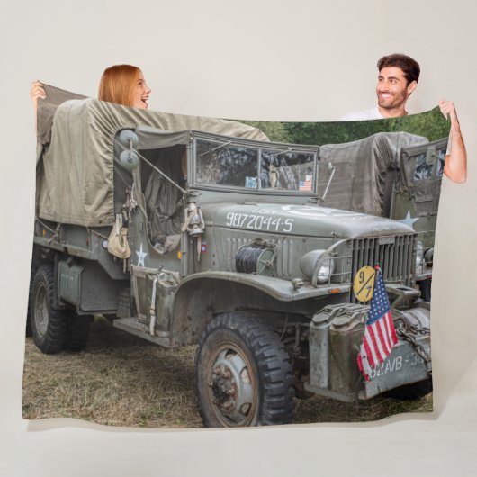 Couverture Polaire 82e CAMION AIRBORNE WW II (En situation)