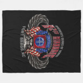 Couverture Polaire 82e Fort Bragg Black (Devant (Horizontal))