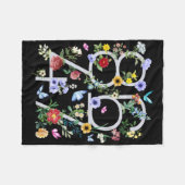 Couverture Polaire 8647 Subtle Anti Trump 86 47 Floral Boho Style 1 (Devant (Horizontal))