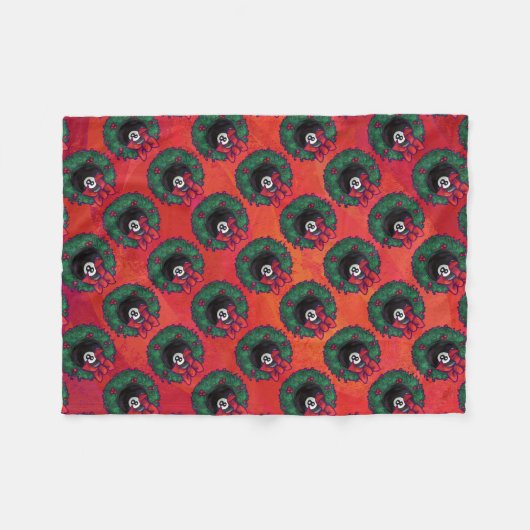 Couverture Polaire 8 Balle Fer de Noël (Devant (Horizontal))