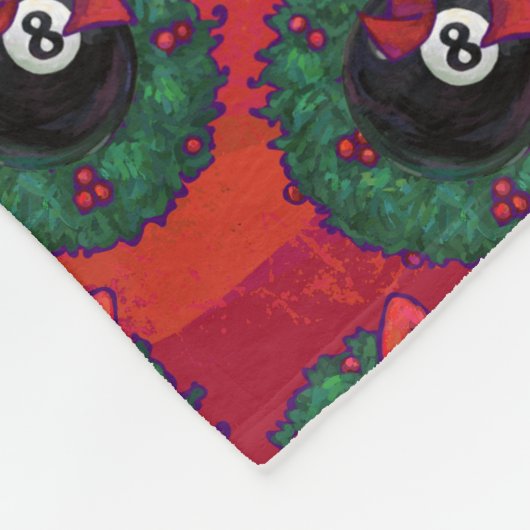 Couverture Polaire 8 Balle Fer de Noël (Coin)