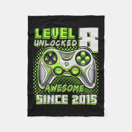 Couverture Polaire 8 Déverrouillé Awesome 2015 jeu vidéo 8e anniversa (Devant)