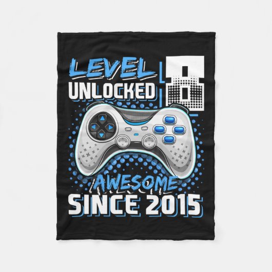 Couverture Polaire 8 Déverrouillé Awesome 2015 jeu vidéo 8e anniversa (Devant)