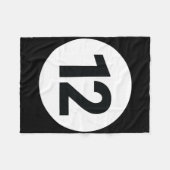 Couverture Polaire 8 Pool Ball 12 Billiards Costume Halloween Groupe  (Devant (Horizontal))