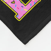 Couverture Polaire 8 Years Old Sweet Sy And Eight Birthday Girl Donut (Coin)