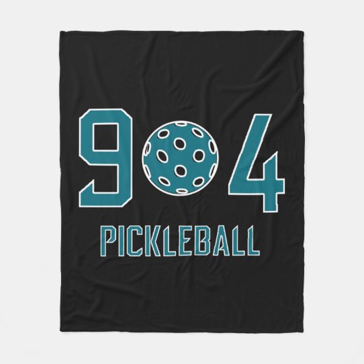 Couverture Polaire 904 Pickleball Turquoise (Devant)