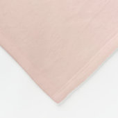 Couverture Polaire 90e anniversaire photo rose or parties scintillant (Coin)