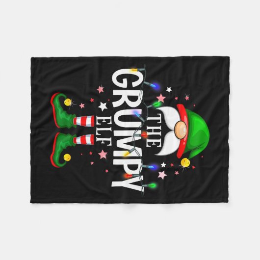 Couverture Polaire 99 Matching Christmas Elf Family Pjs - The Mpy Elf (Devant (Horizontal))