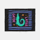 Couverture Polaire À bientôt Gator (Devant (Horizontal))