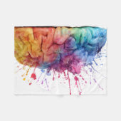Couverture Polaire A brain divided between logical and creative sides (Devant (Horizontal))