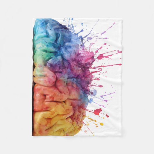 Couverture Polaire A brain divided between logical and creative sides (Devant)