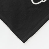 Couverture Polaire A Cat Bite Means Love, Kitty Valentines  (Coin)