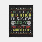 Couverture Polaire A Cause De L'Inflation, C'Est Ma Famille Moche Et  (Devant)