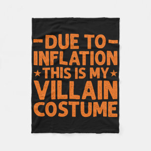 Couverture Polaire A Cause De L'Inflation C'Est Mon Costume De Méchan