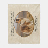 Couverture Polaire À Côté De Vous Collie (Devant)