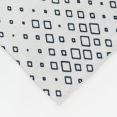 Couverture Polaire À damiers gris et blanc (Coin)