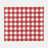 Couverture Polaire à damiers motif (Devant (Horizontal))
