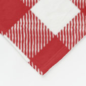 Couverture Polaire à damiers motif (Coin)