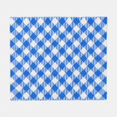 Couverture Polaire à damiers motif (Devant (Horizontal))
