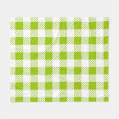 Couverture Polaire à damiers motif (Devant (Horizontal))