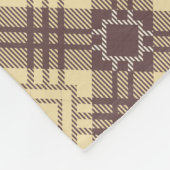 Couverture Polaire à damiers Motif.02 (Coin)