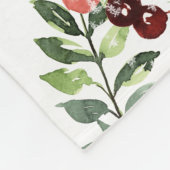 Couverture Polaire À feuillage persistant bébé confortable son froid  (Coin)