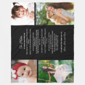 Couverture Polaire À la fille Graduation Jour 4 garde photo (Devant)