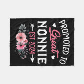 Couverture Polaire À la fleur Great Nonnie Est 2024 (Devant (Horizontal))