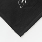 Couverture Polaire À la lune et au dos (personnalisés) (Coin)