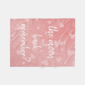 Couverture Polaire À la lune et au dos, rappelez-vous ? (Devant (Horizontal))