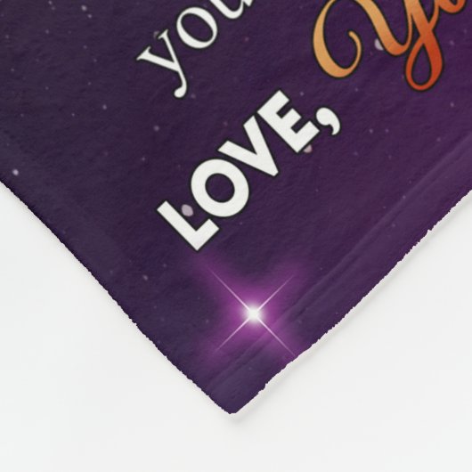 Couverture Polaire à la meilleure mère de votre petite fille (Coin)