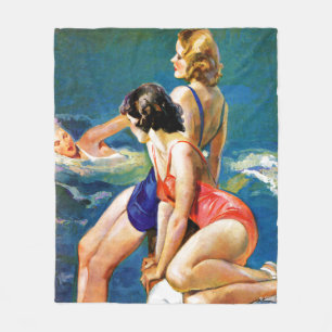 Couverture Polaire À la piscine