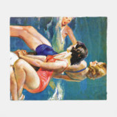 Couverture Polaire À la piscine (Devant (Horizontal))