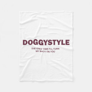 Couverture Polaire (à l'arrière) Doggystyle Le seul temps je tournera