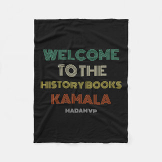 Couverture Polaire À l'histoire Rétro Madame Vp Harris Inauguration 2