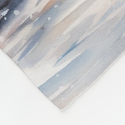 Couverture Polaire A Lighthouse in Winter (Coin)