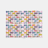 Couverture Polaire A lot the happy cat (Devant (Horizontal))