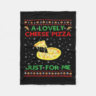 Couverture Polaire A Lovely Cheese Pizza Alone Funny Kevin X Mas Home