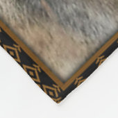 Couverture Polaire À Mon Cadeau D'Anniversaire Femme Wolf, Cadeau Mar (Coin)