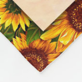 Couverture Polaire À Mon Cadeau De Fleur De Soleil Grandma (Coin)