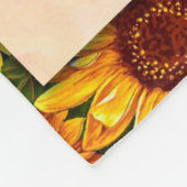 Couverture Polaire À Mon Don De Fleur De Soleil Grandma (Coin)