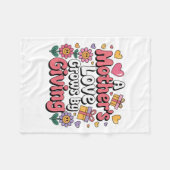 Couverture Polaire A Mother’s Love Grows By Giving (Devant (Horizontal))