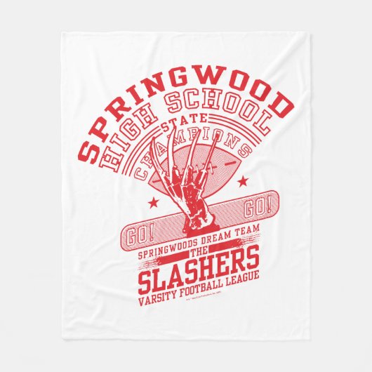 Couverture Polaire A Nightmare on Elm Street | Springwood High (Devant)