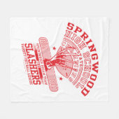 Couverture Polaire A Nightmare on Elm Street | Springwood High (Devant (Horizontal))