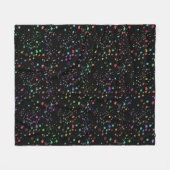 Couverture polaire à pois colorés (Devant (Horizontal))