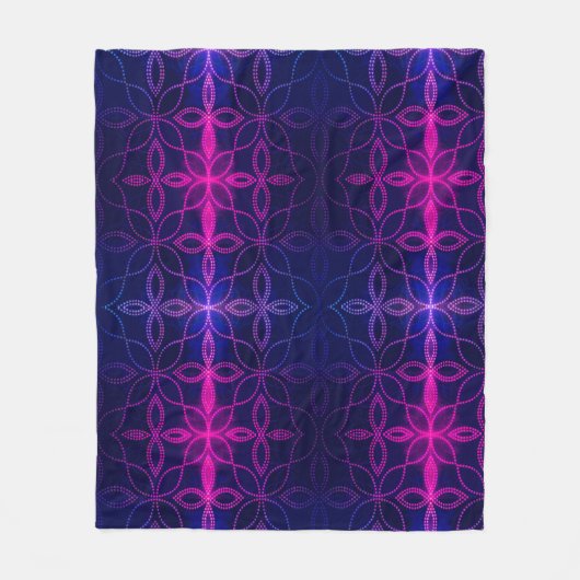 Couverture polaire à puissance violette (Devant)