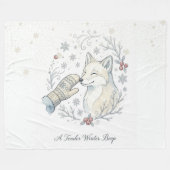 Couverture Polaire A Tender Winter Boop (Devant (Horizontal))